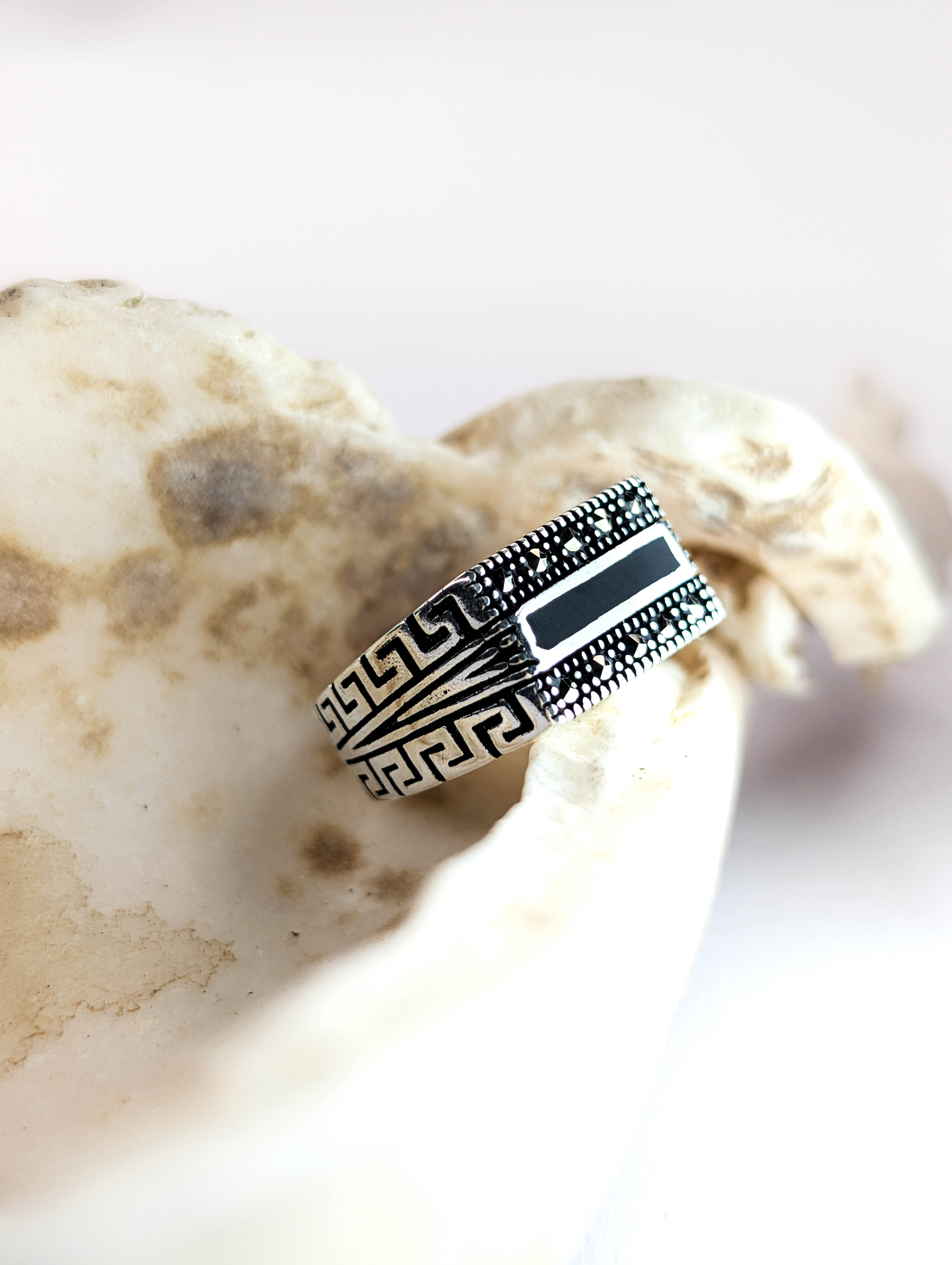 Handcrafted 925 Turkish Sterling Silver Ring for Men by Ringhut